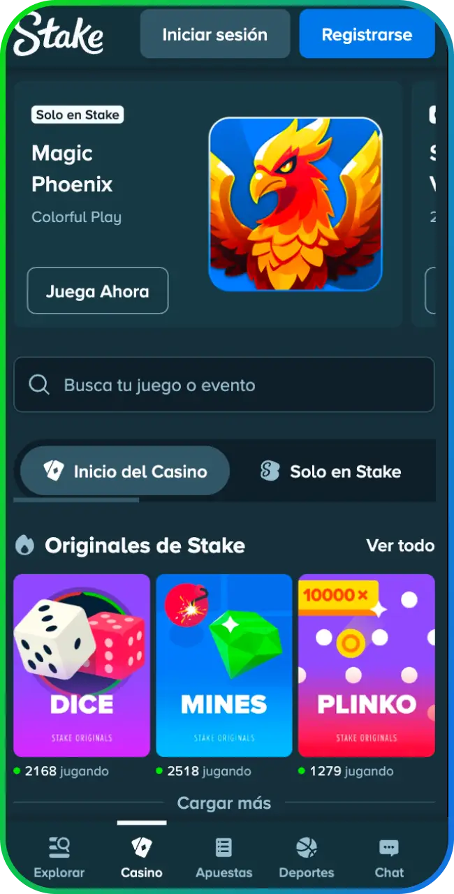 Descubre el casino Stake oficial y comienza a ganar grandes premios hoy.