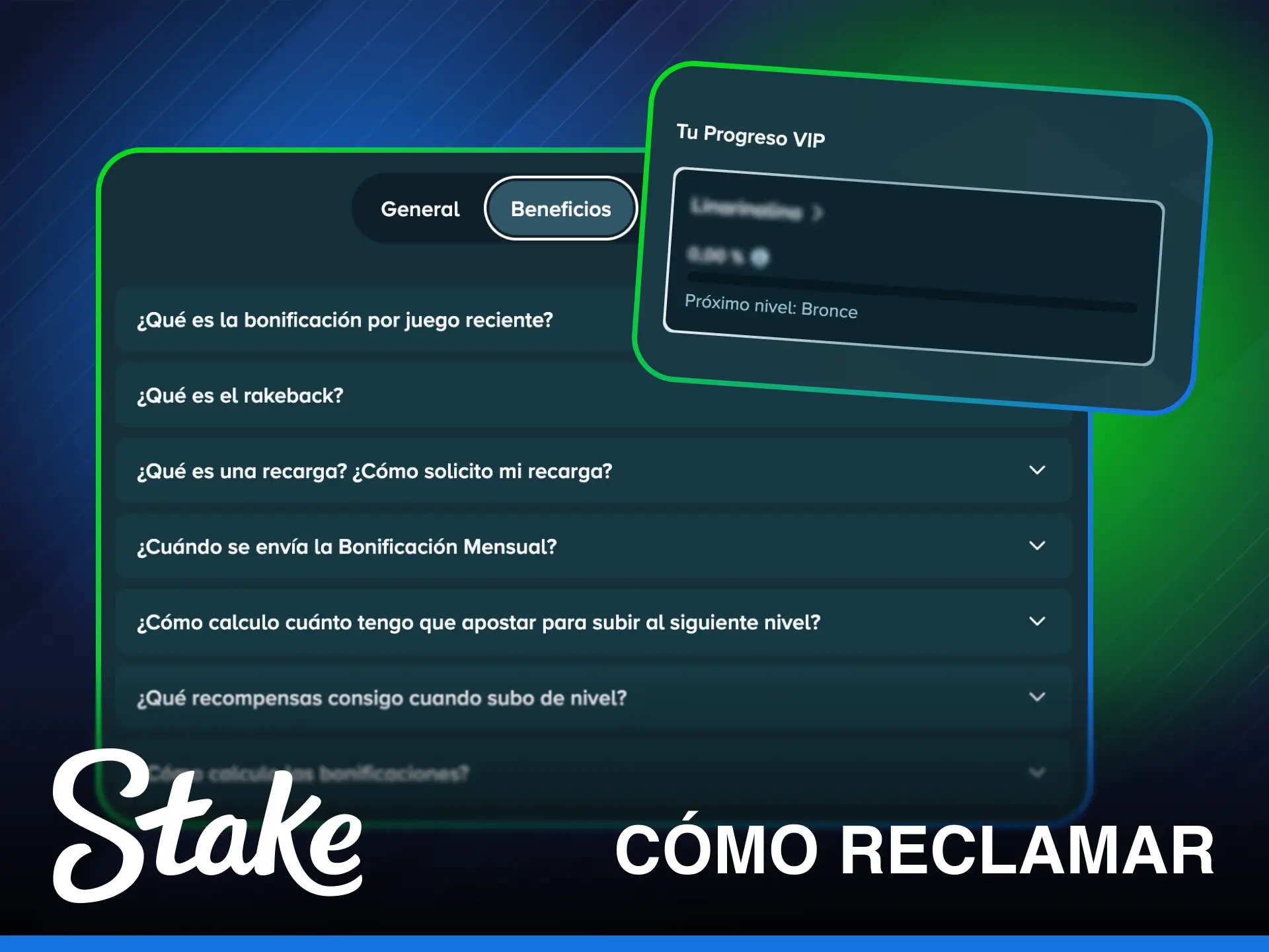Sigue los pasos necesarios para reclamar el Rakeback en Stake rápidamente.